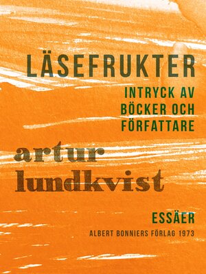 cover image of Läsefrukter